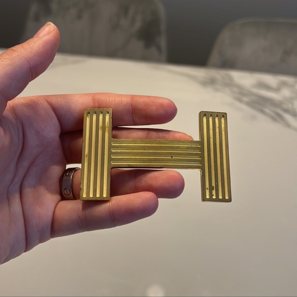 %100 Authentic Hermes Belt Buckle